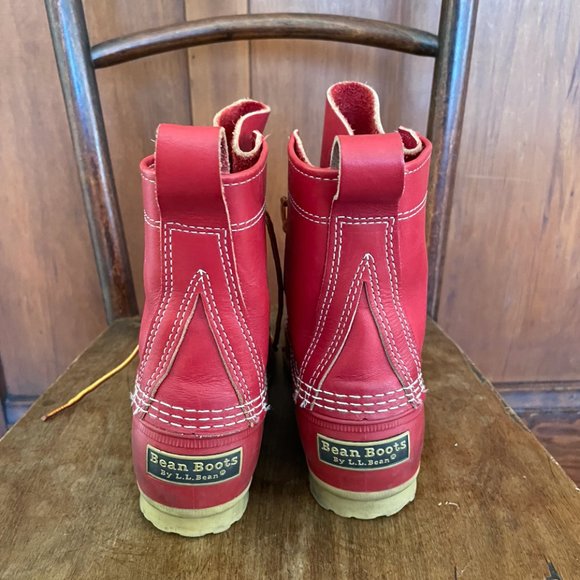 L.L. Bean Shoes Rare Mint Special Edition Ll Bean Red Duck Boot Gore Tex 85 Poshmark